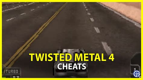 Twisted Metal 4 PlayStation Cheats - Gamer Tweak