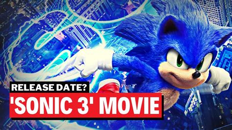 Sonic 3 Release Date 2023 News Youtube