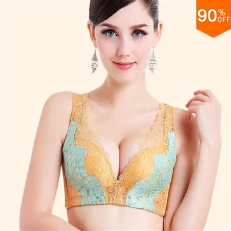 Naked Wireless Underwired Bra Bra Case Luxury Bras Embroidery No Wire Cup Green 2 Color Nude