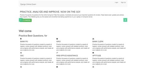 Online Examination System Project In Django Projectworlds Store