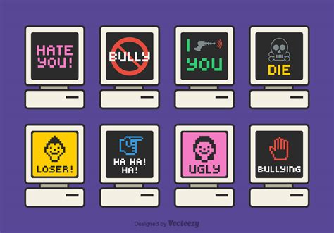 Cyberbullying Vector Art, Icons, and Graphics for Free Download