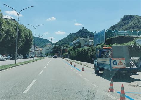 Como addio parcheggi gratis in viale Innocenzo ora si paga Viabilità