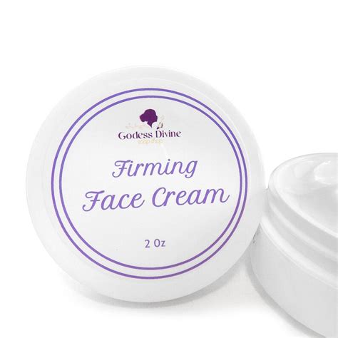 Firming Natural Skin Cream Natural Face Care Natural | Etsy