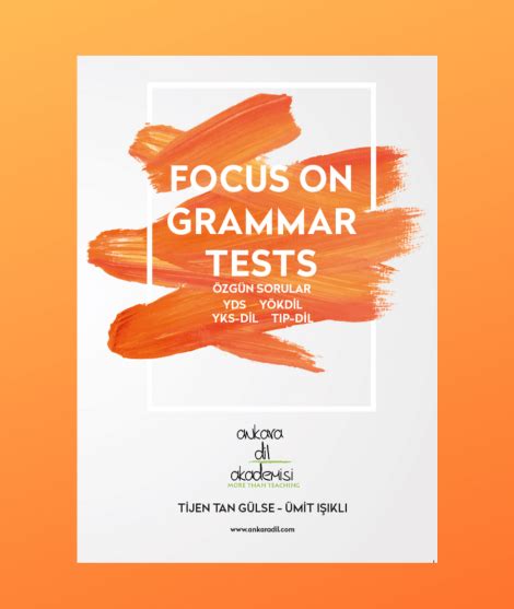 Focus On YDS Grammar Ankara Dil Akademisi