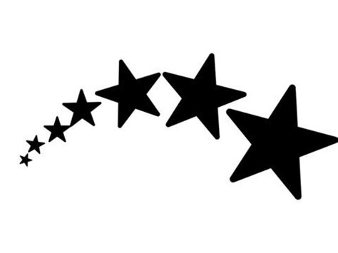 Black star tattoo, Star tattoo designs, Typo logo design