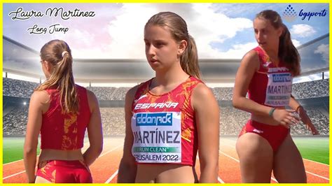 Laura Martínez Spanish Long Jump Athlete YouTube