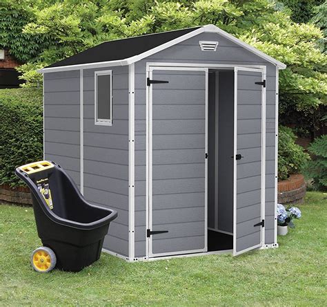 Keter Manor Resin Outdoor Patio Storage Shed Kitchen50