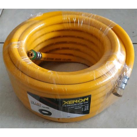 Jual Xenon Meter Selang Kompresor Kuning High Pressure Spray Hose