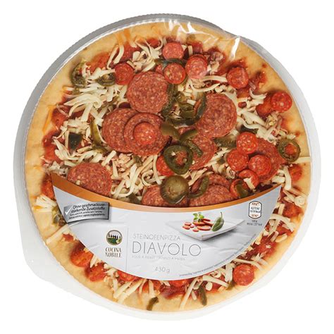 CUCINA NOBILE Steinofen Pizza Diavolo ALDI Now