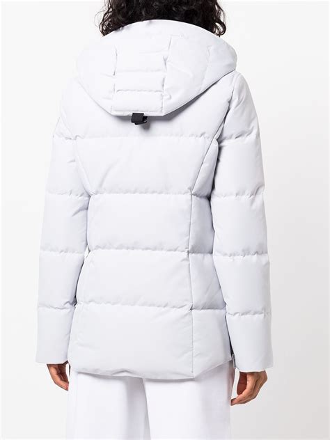 Moose Knuckles Cloud 3q Puffer Jacket Grey Farfetch Uk