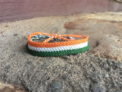 Ireland Flag Friendship Bracelet Woven Bracelet Irish Etsy