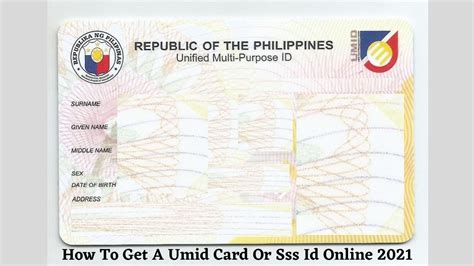 Blank ID Card Template for Philippines Visa Card