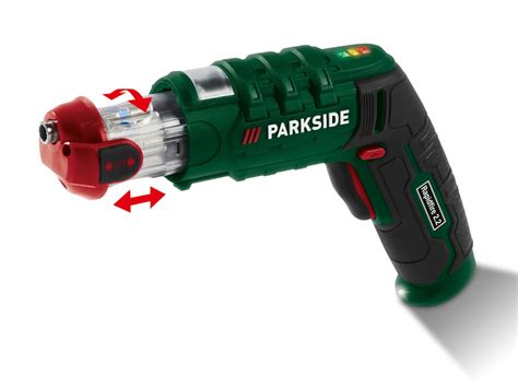 Parkside Visseuse Sans Fil Embouts Interchangeables