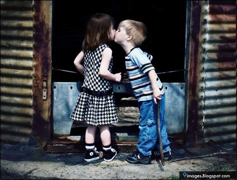 Kid Couple Kiss Cute Amazing