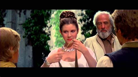 Star Wars Iv A New Hope Final Scene The Throne Room And End Title Youtube