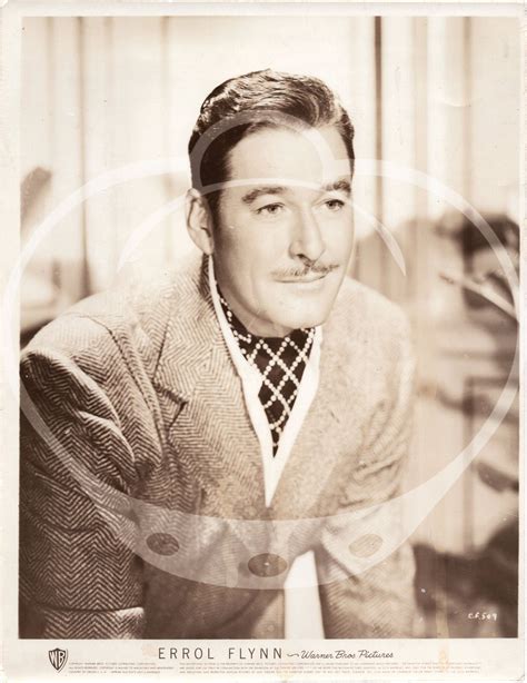 Two Original Keybook Photographs Of Errol Flynn Circa 1940s Errol Flynn Subject