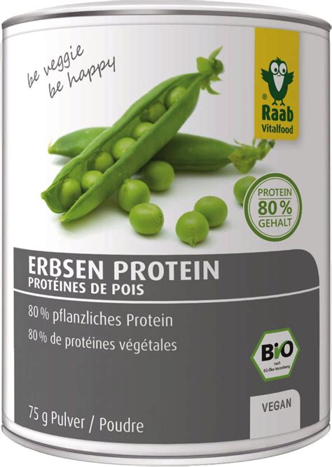 Erbsenprotein Bio Raab Vitalfood VitalAbo