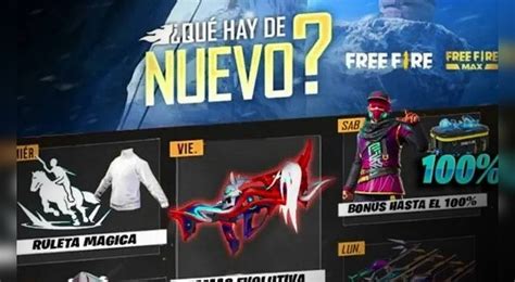 Free Fire Agenda Semanal Del Al De Febrero De Con La Ruleta