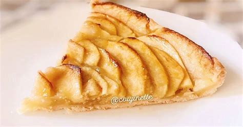 🍏tarte Aux Pommes Express 🍎 De Coujinette Cookpad