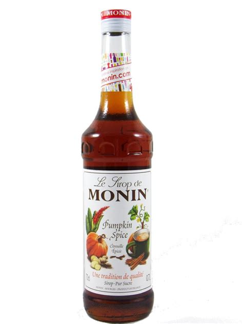 Sirop Monin Pumpkin Spice Cl Boissons Du Monde