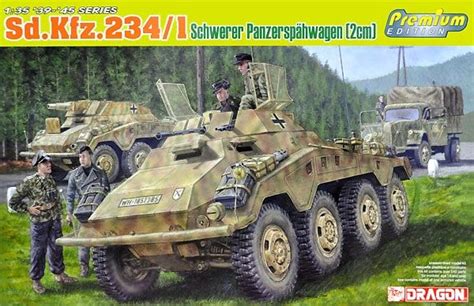 1 35 Sd Kfz 234 1 Schwerer Panzerspähwagen 2cm Premium Edition