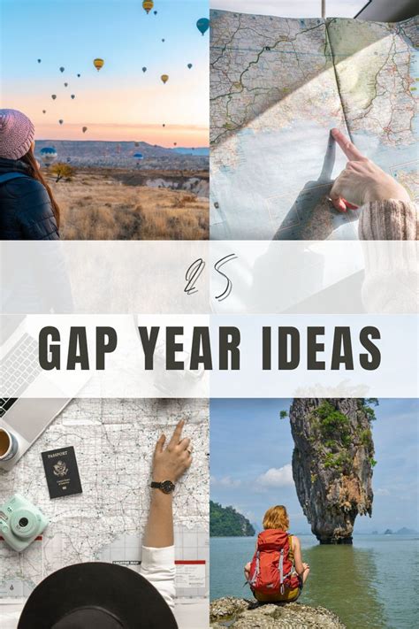 25 GAP YEAR IDEAS | Gap year travel, Gap year, Gap year plan