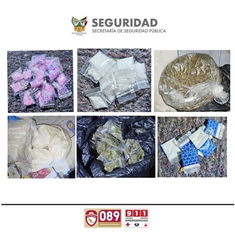 SSPH DETIENE EN TULA A CUATRO NARCOMENUDISTAS Y ASEGURA MÁS DE 5 MIL