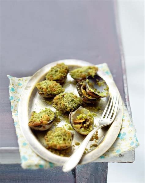 Recette Palourdes Farcies Aux Pistaches Marie Claire