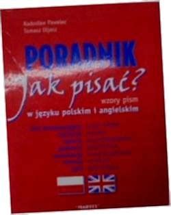 Poradnik Jak Pisa W J Zyku Polskim Za K Allegro