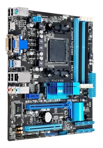 Placa Mãe Asus M5a78l m Plus usb3 Am3 Ddr3 semi Nv Parcelamento sem