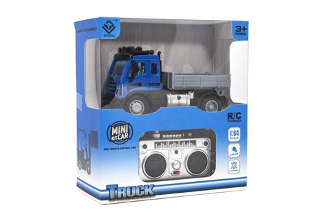 Teddies Auto RC nákladné s korbou plast 12cm 27MHz na dálk ovl na