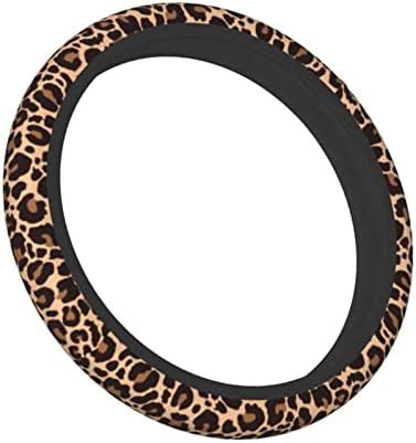 Amazon Joktivation Leopard Print Car Steering Wheel Cover