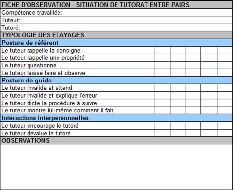 Figure From Tutorat Entre Pairs Et Formation L Tayage Dans Le