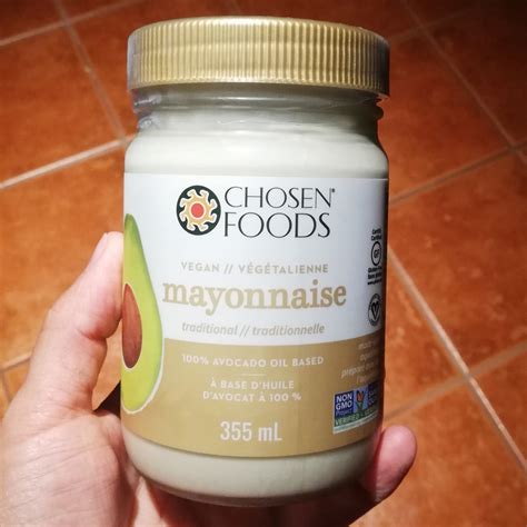 Chosen Foods Traditional Vegan Mayo Reviews Abillion