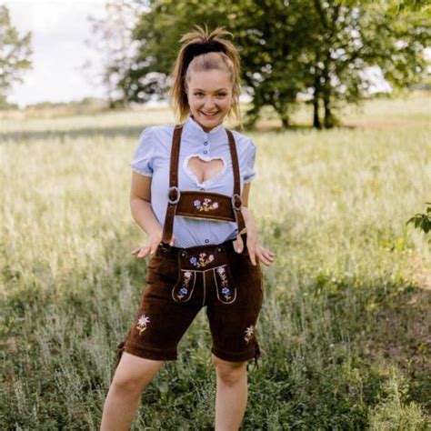 Elegance Lederhosen For Women Unveiling Tradition S Charms