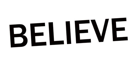 Believe PNG by Maiiy on DeviantArt