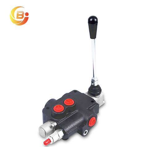 Junbao P80 1 Spool Hydraulic Control Valve 80lpm Monoblock Valve