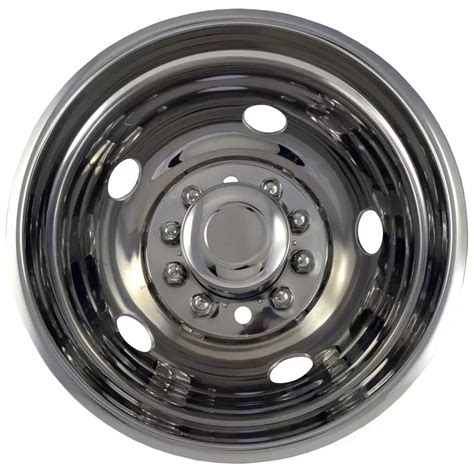 19 5 Stainless Steel Wheel Simulator 5 Lug Front 10 Lug Rear Phoenix Ng961 Mill Supply Inc