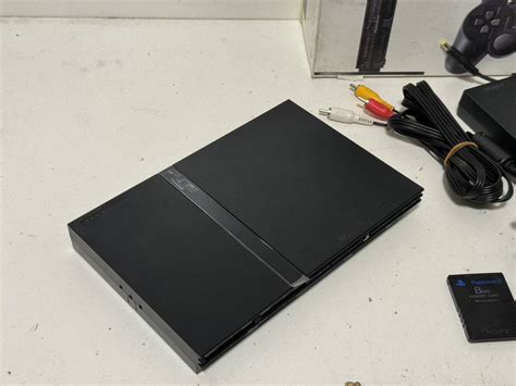 Yahoo オークション ほぼ完品ソニー 薄型 PS2 本体セット SCPH