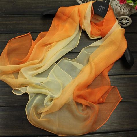 Xme Foulard En Mousseline De Soie D Grad Automne Et Hiver Charpe