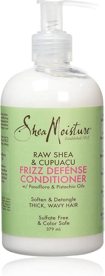 Shea Moisture Raw Shea And Cupuacu Frizz Defense Conditioner Amazonfr Beauté Et Parfum