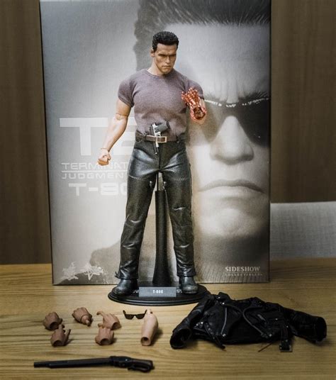 Hot Toys Real Leather Upgrade Terminator MMS T Hobbies Toys Toys Games On Carousell