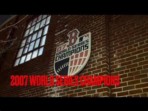 World Series Champions Boston Red Sox Youtube