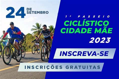 Inscrições estão abertas para o Passeio Ciclístico Cidade Mãe