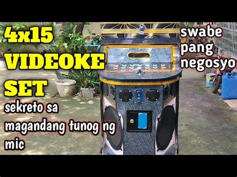 Videoke Box Tour X Videoke Set Youtube