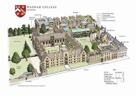 School Floor Plan Map Oxford College