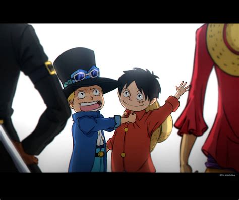 Sabo and Luffy by mrstrawhat1 on DeviantArt