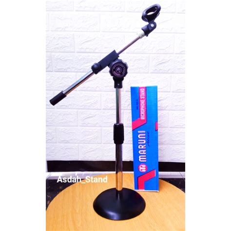 Jual Stand Mic Kaki Besi Tebal Plus Holder Mic Stand Microphone