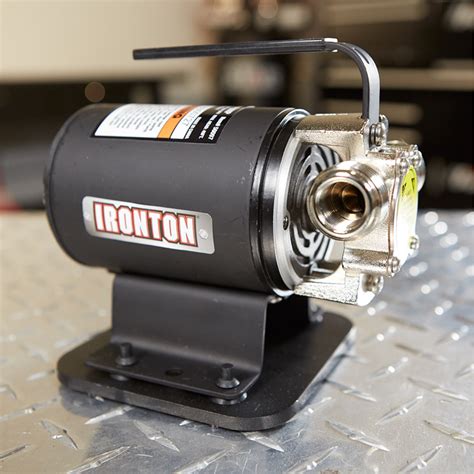 Ironton 12 Volt Transfer Pump With Suction Attachment — 264 Gph 34in Ports Northern Tool