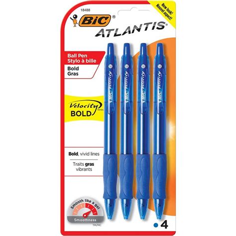 Amazon Bic Velocity Bold Retractable Ball Pen Bold Point Mm